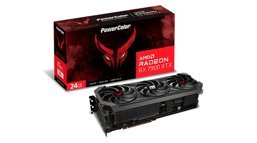 PowerColor Red Devil AMD Radeon RX 7900 XTX de 24 GB GDDR6